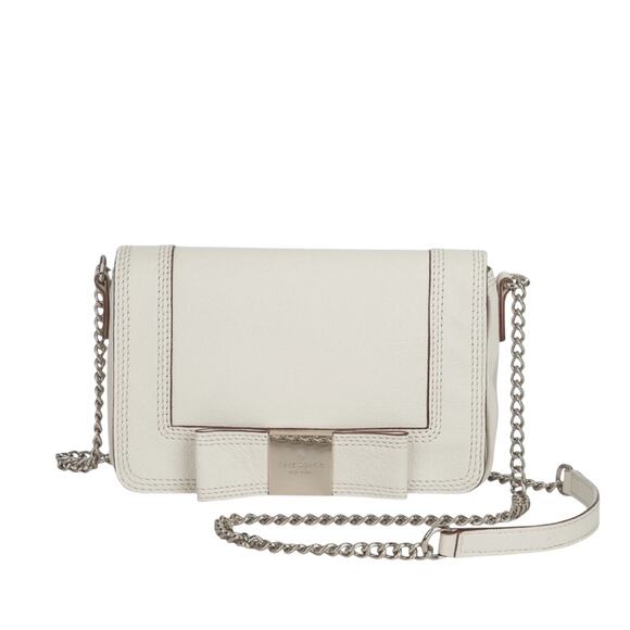 kate spade Handbags - Kate Spade New York Primrose Hill Little Kaelin Leather Crossbody Bag Cream Bow